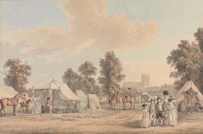 Un campement dans St. James Park - Paul Sandby